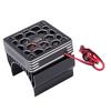 RC Cooling Fan Aluminum Alloy 40mm Motor Fan with Heatsink Metal Cover for 1 8 1 10 RC Car 540 550 F540 3650 3660 Motor