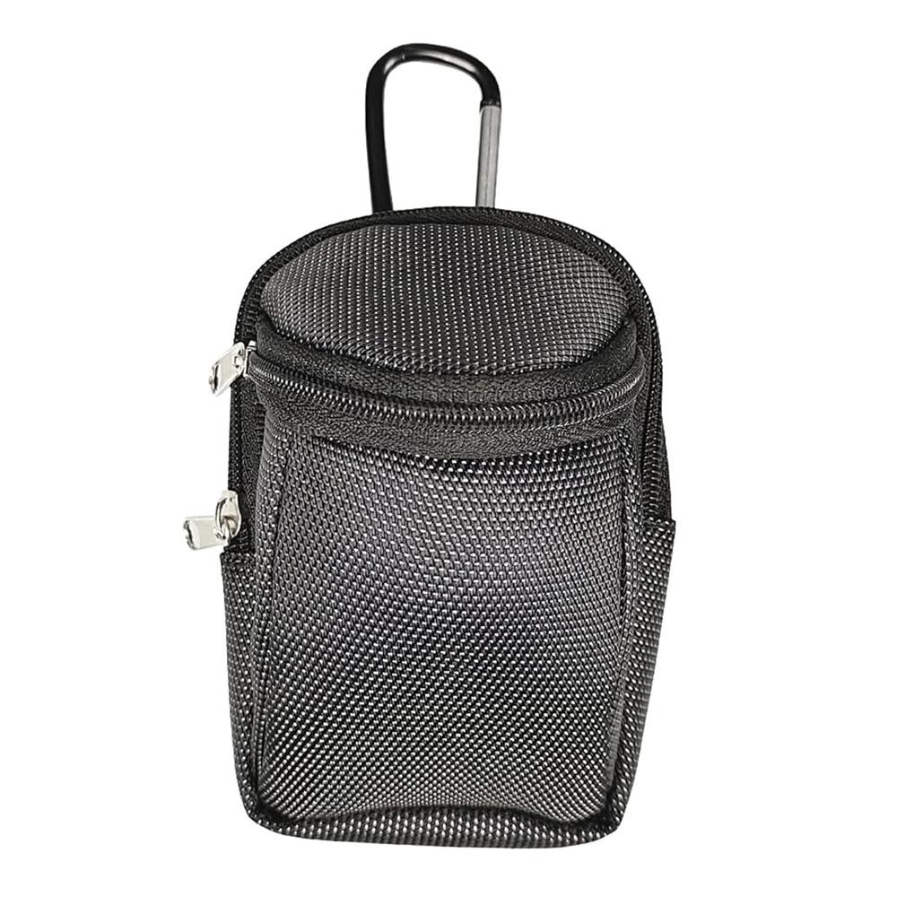Custom Logo Personalized Black Nylon Golf Ball Pouch Golf Accessories Bag Golf Tee Divot Tool Bag Fashion чёрный