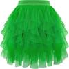 Tulle Skirts Tulle Tutus Soft Tulle Tiered Skirts Spring Summer Short Princess Dresses with Ruffles Fluffy Layered Tulle Tutu Skirt