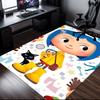 Mystery Coraline's World Rug Office Carpet Non-Slip Mat, Chair Rug Floor Covering for Gaming, Bedroom, Living Room , Home Decor Christmas Gift