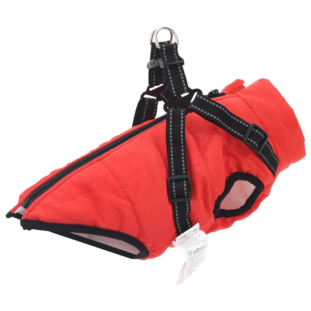 Red Dog Coat L36 Fleece and Polyester