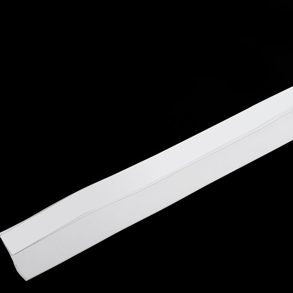 35mm Wide Silicone Rubber Draught Excluder Strip Window Door Sealing Strip Tape White