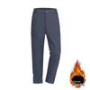 Men's Waterproof Multi-Pocket Cargo Ski Pants - Plus Velvet Warmth, Outdoor Sports / Mountaineering, Straight Leg, Autumn-Winter Long Pants
