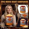 Tento popcornový kbelík s filmovou tématikou není jen sběratelský předmět pro filmové nadšence, ale také krásný dekorativní prvek.