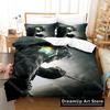 3D Printed Game Bed Sheet Sets Dishonored Bedding Set Single Twin Full Queen King Size Bed Set Adult Kid Bedroom Duvetcover