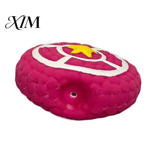 Interactive Pet Toys for Boredom And Anxiety Round Shield Dog Toy, Squeaky Latex Chew Training Dogs Fetch Teeth Cleaning Toy Small Medium Tartar