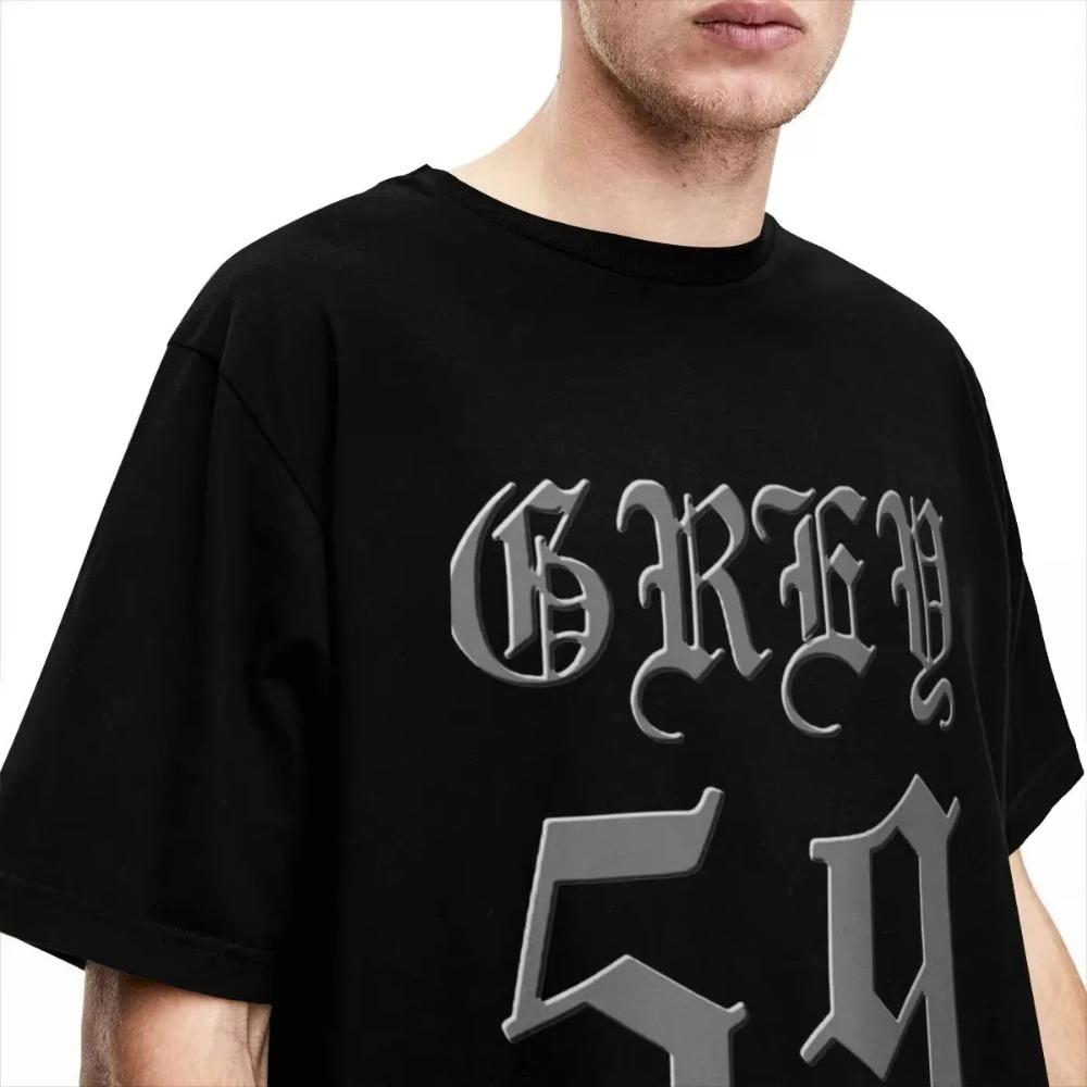 Men Women's G59  FTP Grey59 Shirt Apparel Vintage Cotton G 59 Records T Shirts Tee Clothing All Seasons