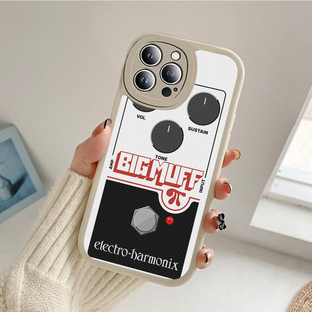 For Iphone Big Muff Phone Case for Iphone 14 13 11 12 Pro MAX 13 12 MiNi 7 8 Plus Iphone 14 XS XR Guitar Pedal Lambskin Covers