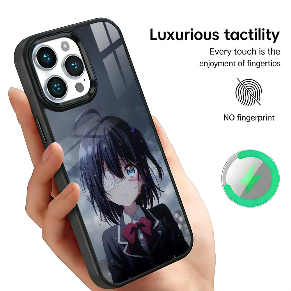 Cute R-Rikka T-TAKANASHI Phone Case For iPhone17,16,15,14,13,12,11 Plus,Pro Max For Magsafe Wireless Charging