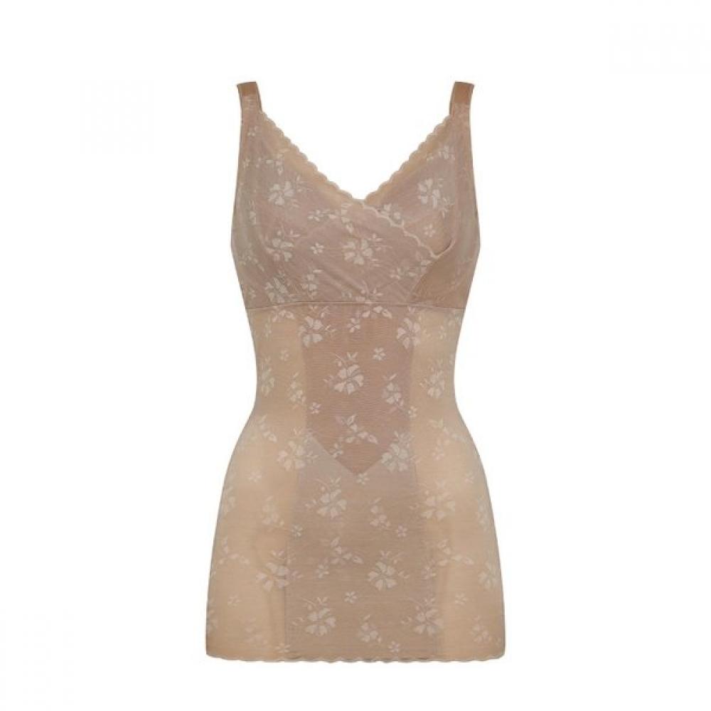 Venus Цельный корректирующий боди SatIn с запахом, чашка C vbtm155C Pink/75C