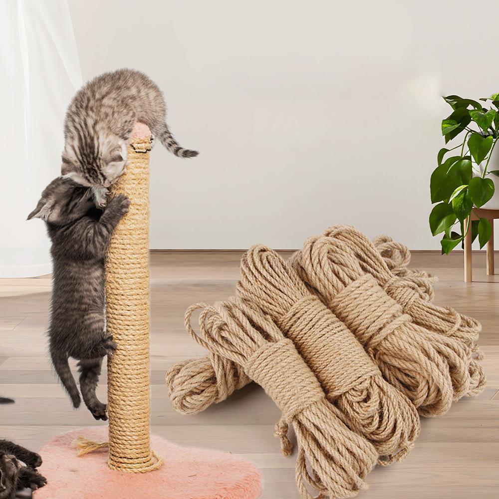 Natural Vintage Jute Rope Twine Roll Sewing Christmas Crafts Jute Cord Thread Wedding Handmade DIY Party Ribbon Bows Decoration