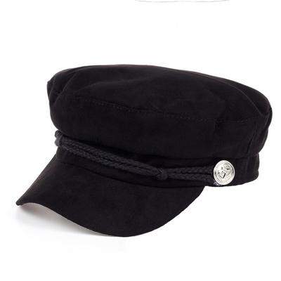 Malbaba Ladies Hat Autumn and Winter Retro Warm Fashion Hexagon Beret Dome Winter Warm Berets Winter Retro Jazz Hat