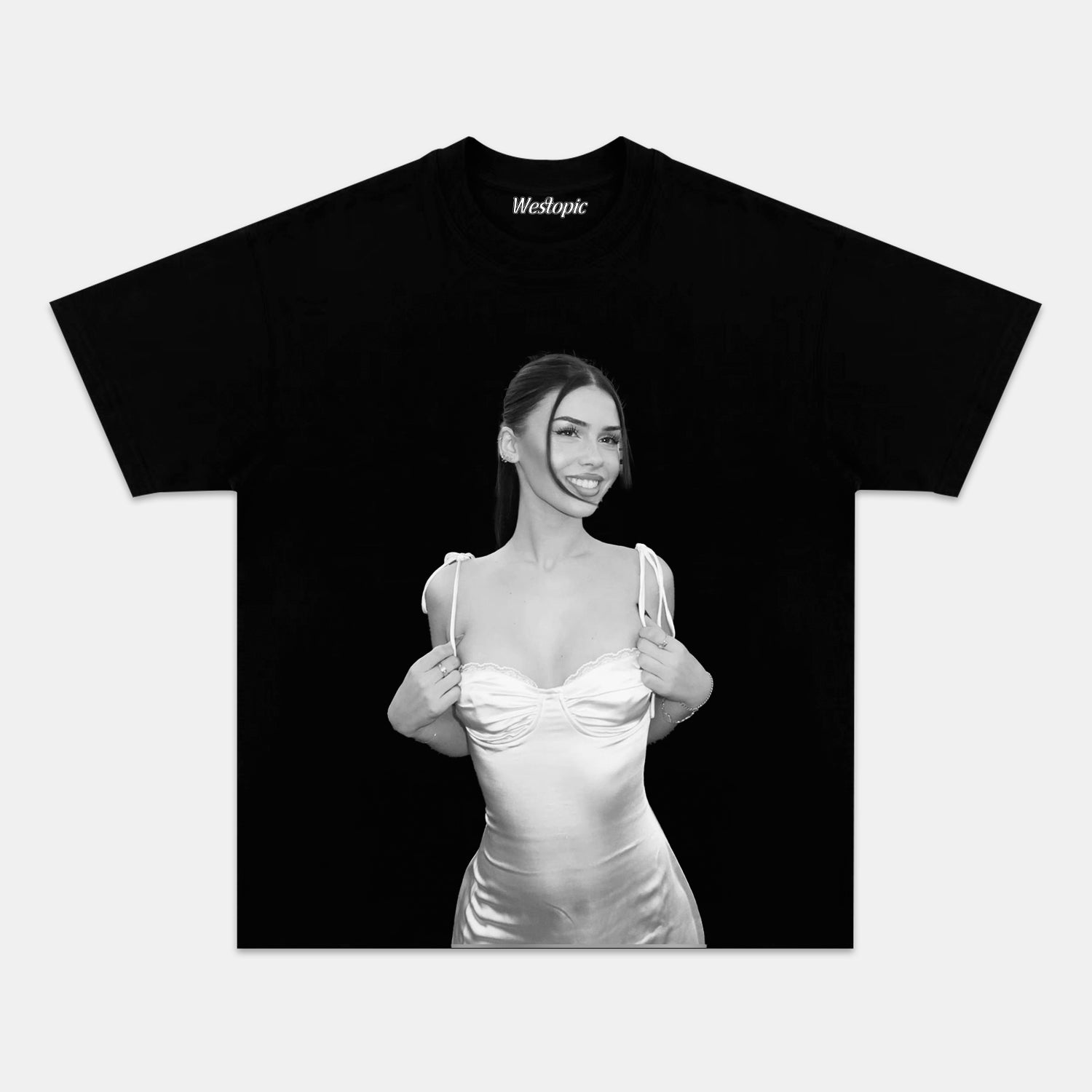 

2026Australian Trendy Star Leah Halton Print T-shirtSummer Women sUnisex s T-shirt High Quality CottonOversize Tee Women s Clothing 2XL
