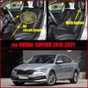 Auto Fußmatten Für Skoda Superb 2016 2017 2018 Benutzerdefinierte Auto Fuß Pads Automobil Teppich Abdeckung Innen
