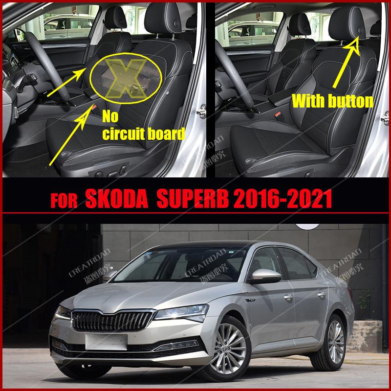 Auto Fußmatten Für Skoda Superb 2016 2017 2018 Benutzerdefinierte Auto Fuß Pads Automobil Teppich Abdeckung Innen