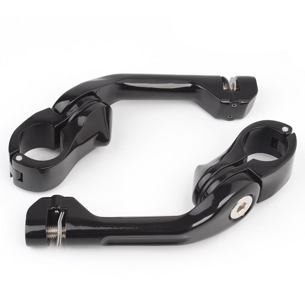 Motorcycle Accessories 1-1/4" 32mm 1 Pair Highway Pegs Mount For Honda GoldWing GL1500 GL1100 GL1200 GL1800 VT750 Harley  Suzuki
