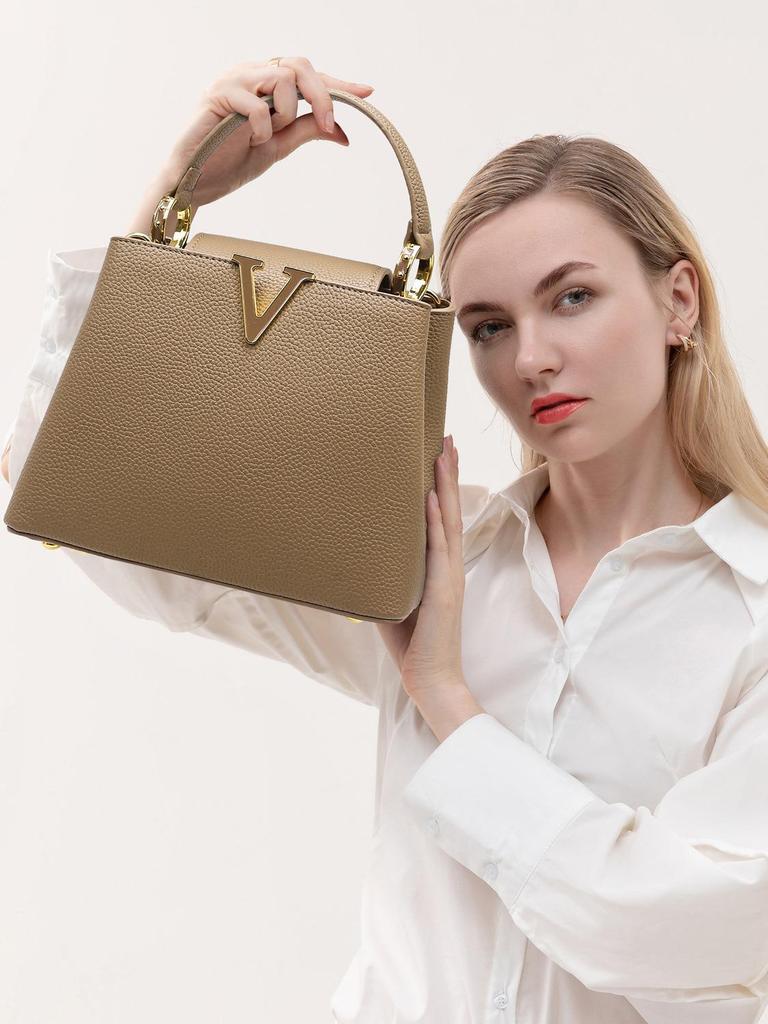 Women's 2025 Fashion Versatile Large Capacity Bucket Crossbody Handbag