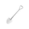Cute Creative Stainless Steel Shovel Dessert Spoon - Thickened Design for Ice Cream & Watermelon
