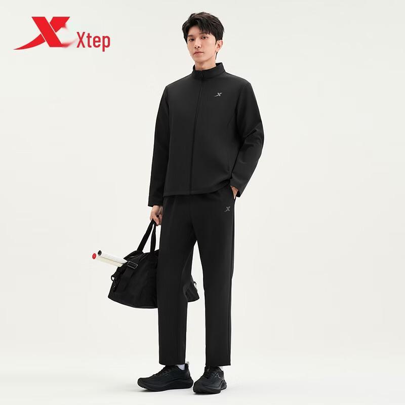 Xtep Men's Water-Repellent Sports Tracksuit Set