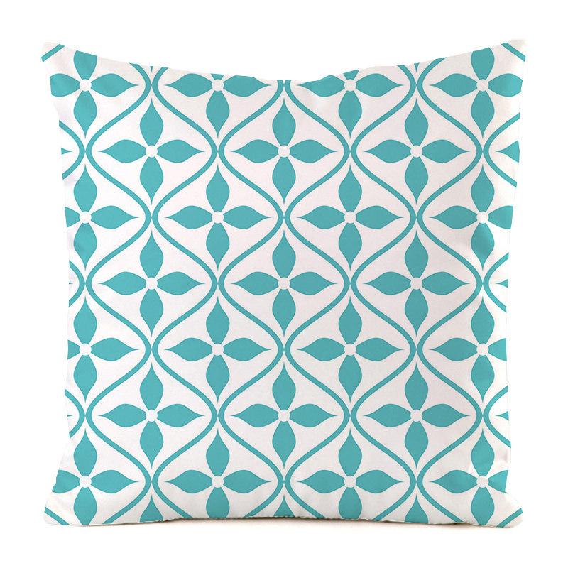 Home Decor Geometric Pattern Digital Print Pillow Covers Pattern Cushion Cover Suitable for Sofa Bedroom Car Pillow Cover