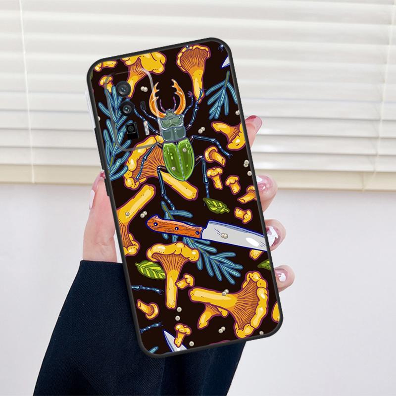 Mushroom Forest Cover For Xiaomi 11T 12T 13T 14T Pro 13 14 15 Ultra POCO X7 X6 Pro X3 X5 F5 F6 M6 Pro Case