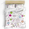 New Chemical Formula Illustration Duvet Cover Bed Bedding Set Home Textile Quilt Cover Pillowcases Bedroom Bedding Set No Sheet