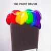 Thickened Paint Brush Soft Bristle Angled Wall Brushing Tools Practical Wood Handle Brush  Kitchen