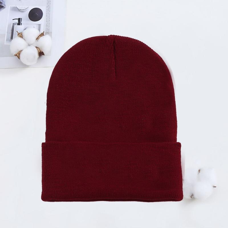 Knitted hats Versatile cold-proof autumn and winter hats Women's wool hats Knitted hats Men's