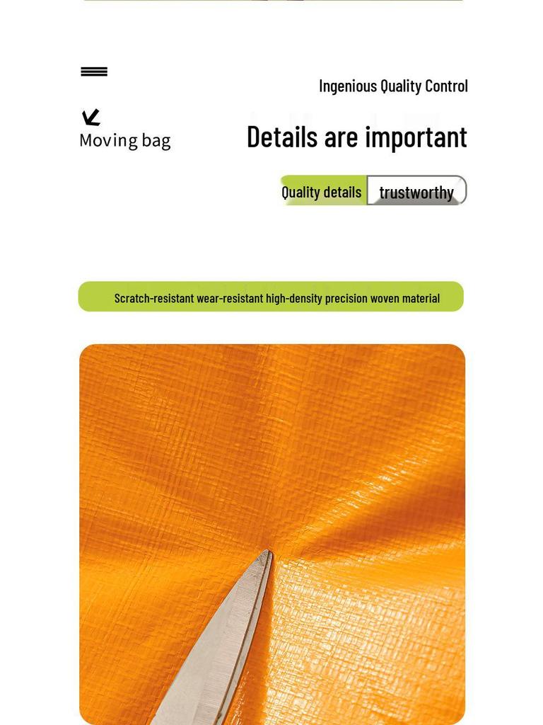 Durable Large-Capacity Storage & Moving Bags for Dorms and School