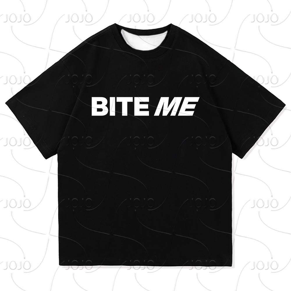 Reneé Rapp Bite Me TShirt 2025 Retro Fashion Men/women Clothing Retro Harajuku Quick Drying Clothes Vintage Hiphop T-Shirts