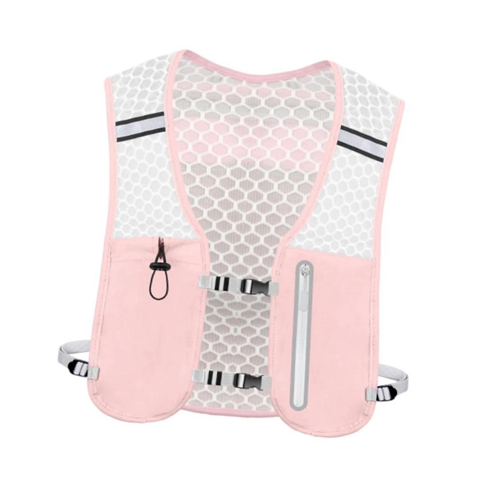 Reflective Reflective Running Vest Pack 2L Water Chest Pack  Outdoor Activities