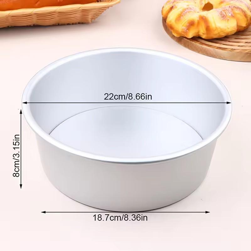 1PC 4/6/8/10Inch Removable Base Round Cake Pan DIY Cakes Pastry Mould Cheesecake Cake Pan Aluminum Nonstick Tin Kitchen Tools