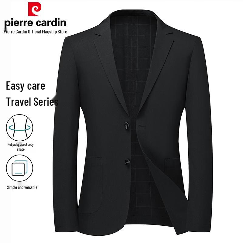 Pierre Cardin Men's Lightweight Anti-Wrinkle Sun-Protection Business Casual Blazer