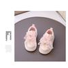 Spring and Autumn New Children's Shoes Non-slip Soft Sole Lightweight Baby Shoes Girls Princess Bow Versatile Sneakers