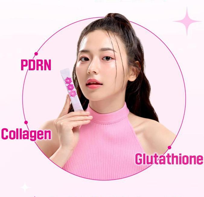 CELLTRION InnerLab RejuGlow PDRN Glutathion 30 sáčků / Doplněk pro rozjasnění pleti a antioxidant