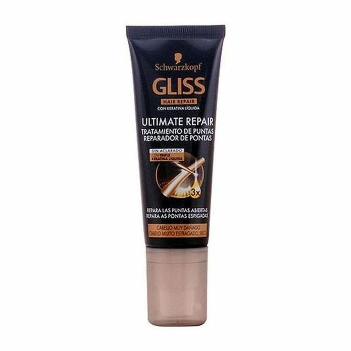 

Регенератор секущихся кончиков Gliss Ultimate Repair Schwarzkopf Gliss Ultimate Repair 50 мл