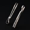 1Pc Mini Tweezers Small Tc4 Titanium Alloy Clip Portable Tweezers Nipper Edc Outdoor Tool Outdoor Pocket Maintenance Tool