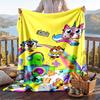 Teplá flanelová deka s motivem Unikitty, lehká a pohodlná přehozová deka pro postel a pohovku