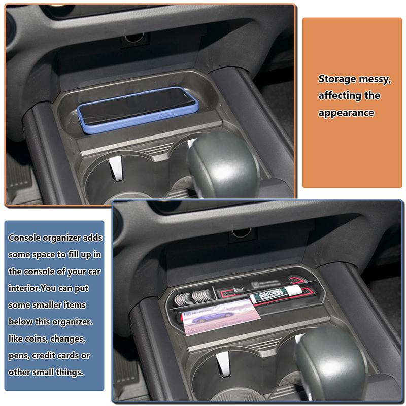 Center Console Organizer Compatible For Mazda CX50  Accessories + Mazda CX-50 CX 50 Armrest Insert Tray Storage Box