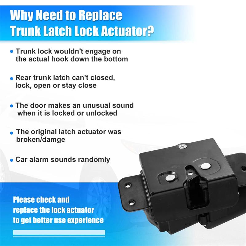 13581405 Pestillo Actuador de Bloqueo de Portón Trasero Eléctrico Trasero Para Chevrolet Equinox Cadillac 13501872 13502698 13503467