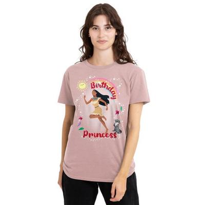 Pocahontas Dames/Dames Meeko Prinses Verjaardags T-shirt