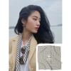 70 simulated silk scarf square scarf women's fashion letter printing small square scarf workplace decoration scarf scarf