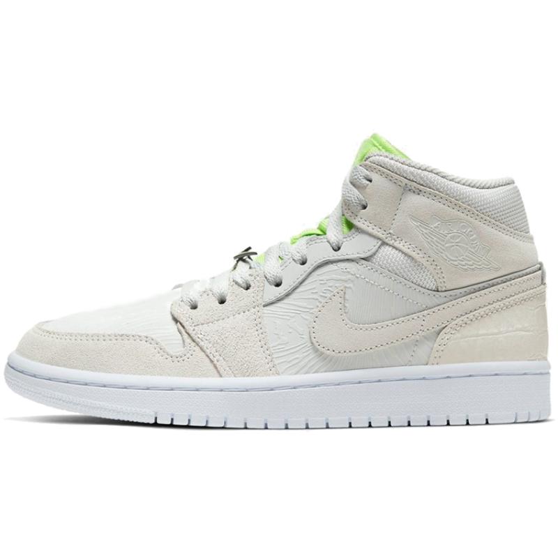 

Jordan 1 Mid Vast Grey Ghost Green Women s Jordan CV3018-001 40