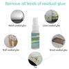 30ml Multifunctional Sticky Residue Remover Cleaning Spray Car Glass Plastic General Cleaning Spray