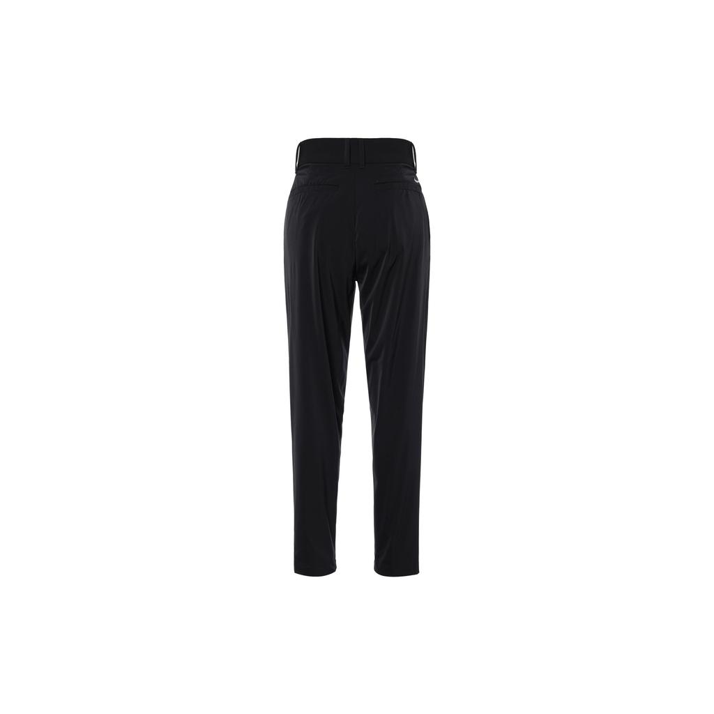 Nike Pantaloni da Golf Tour Dri-Fit Monocolore Vita Media Slim Straight Casual Pantaloni Donna Neri FD5609-010