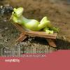 Creative Frog Ornament Flower Pot - Cute Toad for Car Decoration or Gift for Men & Women, Perfect for Teacher's Day