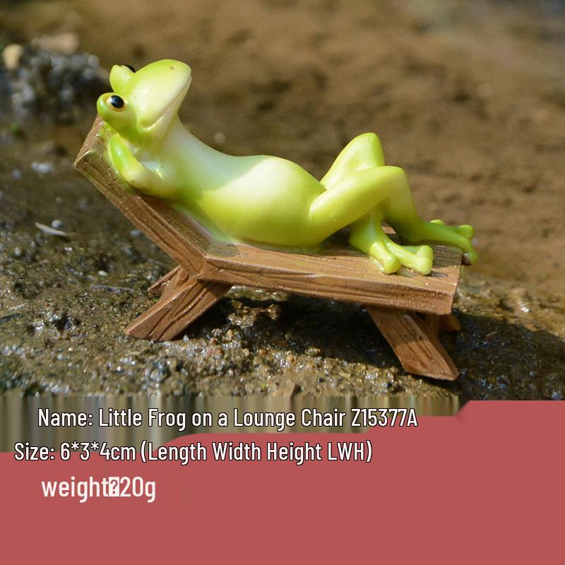 Creative Frog Ornament Flower Pot - Cute Toad for Car Decoration or Gift for Men & Women, Perfect for Teacher's Day