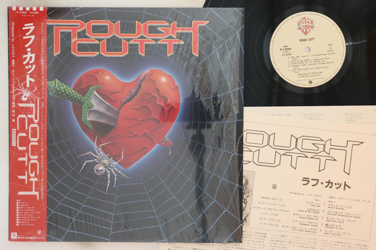 

LP Record ROUGH CUTT - Rough Cutt P13084 WARNER BROS 1985 Japan Obi Rock
