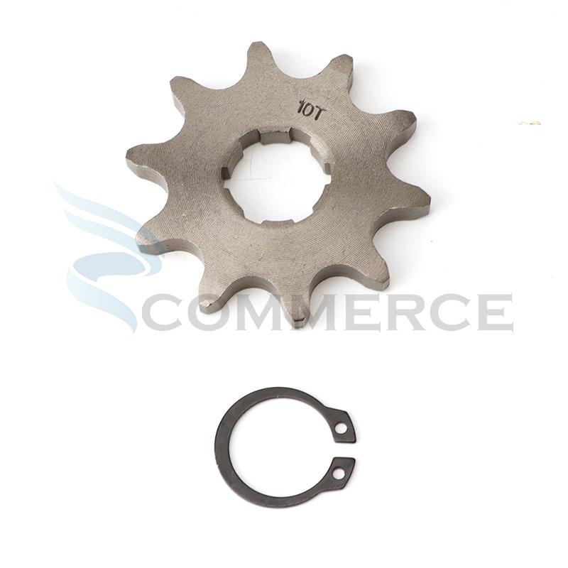 520# 20MM 10 11 12 13 14 15 16 18 19 20 21 22 Tooth Front Engine Sprocket for 150 200 250cc ATV Quad Dirt Bike Motorcycle Parts 520-20MM-10T