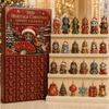 2027 Louskáček Adventní kalendář Slepá krabička Santa Claus Vánoční Mahjong Adventní kalendář Odpočet 24 dnů